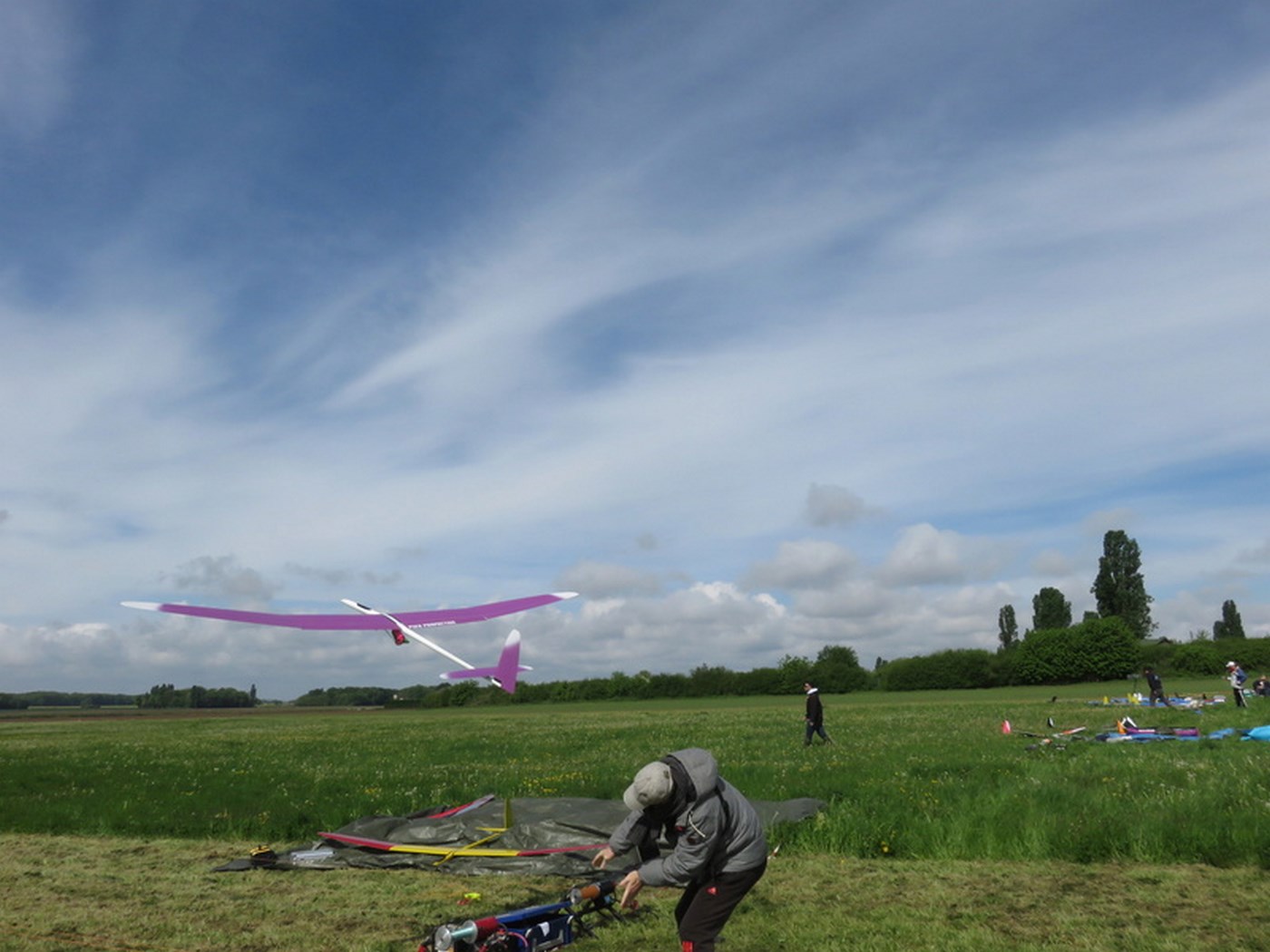 Concours F3J à Brétigny le 01 mai 2018